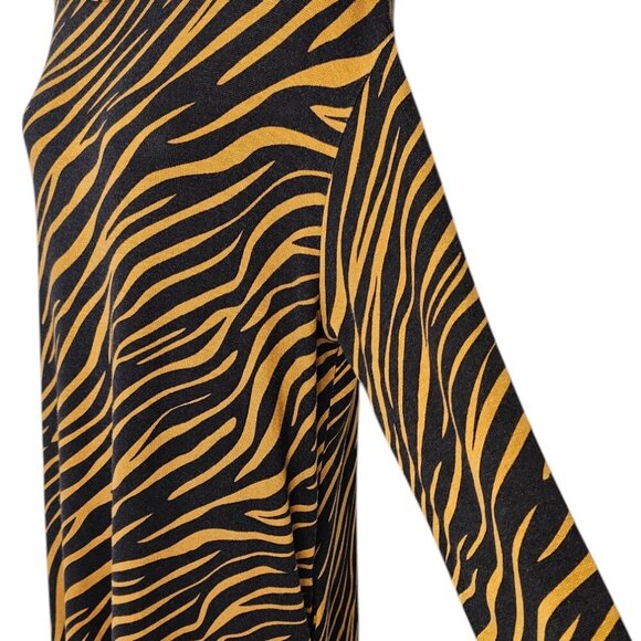 Smash + Tess Womens The Sweater Weather Dress, Teresa Tiger, Tunic, Pockets, M - Picture 8 of 9